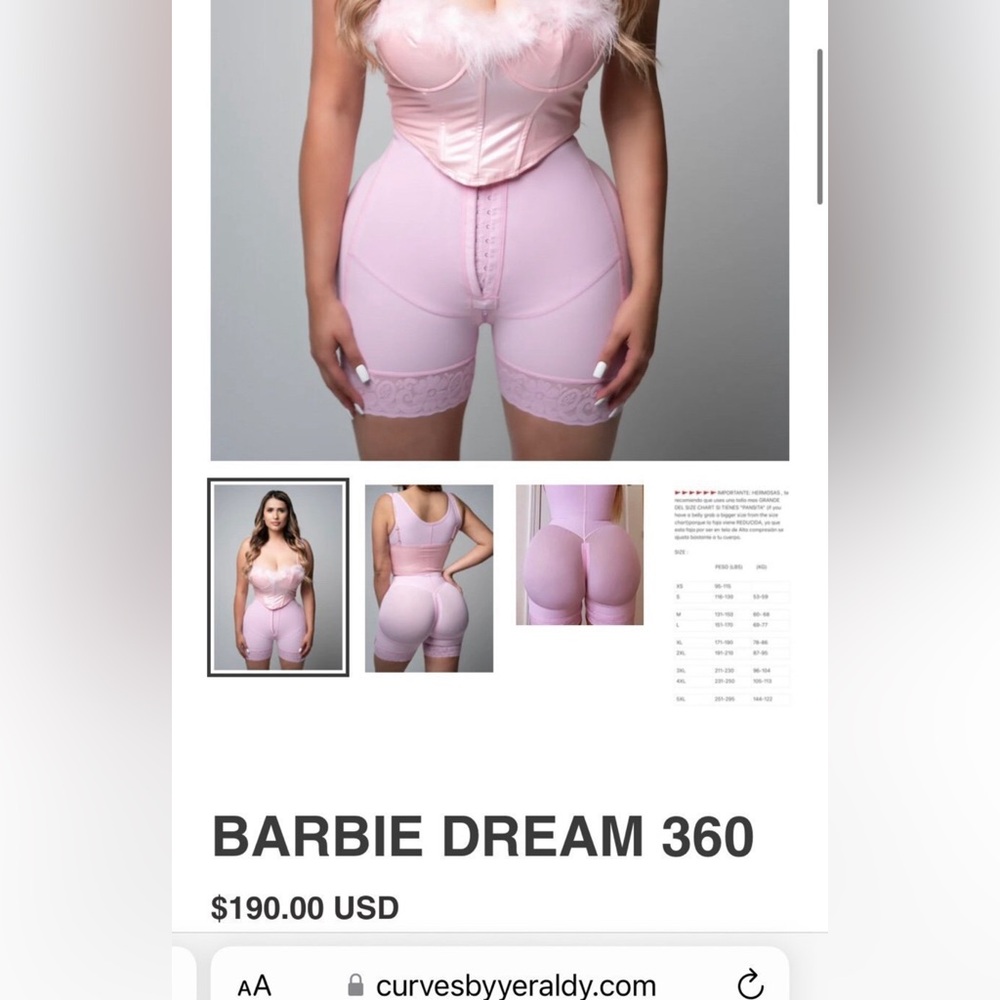 Brand new XS faja curved by yeraldy faja